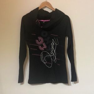 Cowl neck long sleeve Oxygen shirt